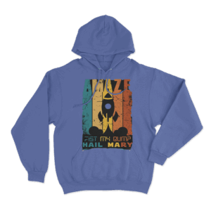 Amaze Fist My Bump Hoodie Blue