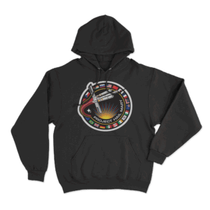 Project Hail Mary Logo Hoodie Black